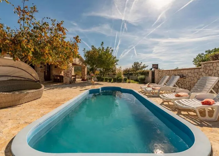 House Imun - Three Bedroom House With Pool Stankovci (Zadar)
